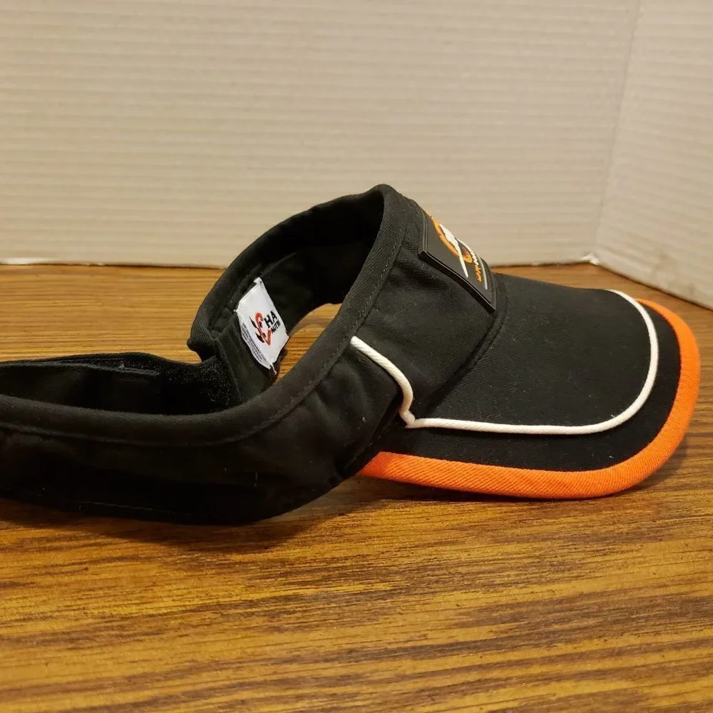 NASCAR Chase Authentics JR Nation Orange and Black Dale Earnhardt Jr Visor Hat